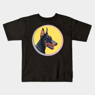 Dog Doberman Pinscher Kids T-Shirt